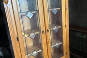Beautiful solid pine display or storage cabinet