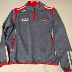 Cork GAA O'Neills Hurling/Gaelic Football Half Zip Jersey (Youths 10-11 Years) FREE POST