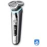 Philips Shaver Series 9000 - Wet and Dry Electric Shaver for Men in Chrome Silver with Lift and Cut, SkinIQ Technology, Pop-up Beard Trimmer, Charging Stand and Travel Case Image 7