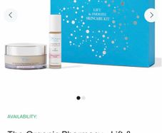 The Organic Pharmacy - Lift & Smooth Skin Care Kit - Gift box with skincare duo new