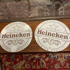 Heineken Glass Coasters Set