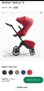 Stokke Xplory X buggy
