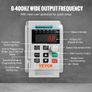 VFD 4KW 18A 5HP Variable Frequency Drive for 3-Phase Motor Speed Control Image 3