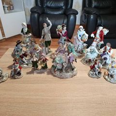 Beautiful Collection of Antique Sitzendorf Porcelain Figurines