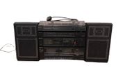 Vintage Hitachi Hi-Fi System | Turntable, Tuner, Amplifier, Dual Cassette | 1980
