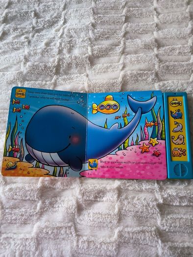 Toddler book with sound