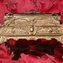 new antique bronze/brass? jewellery box Image 9