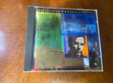 Jackson Browne World In Motion CD