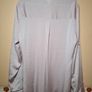 Womens Express Portofino silky long sleeve shirt blouse Size Medium slim light pink BNWT BRAND NEW Image 8
