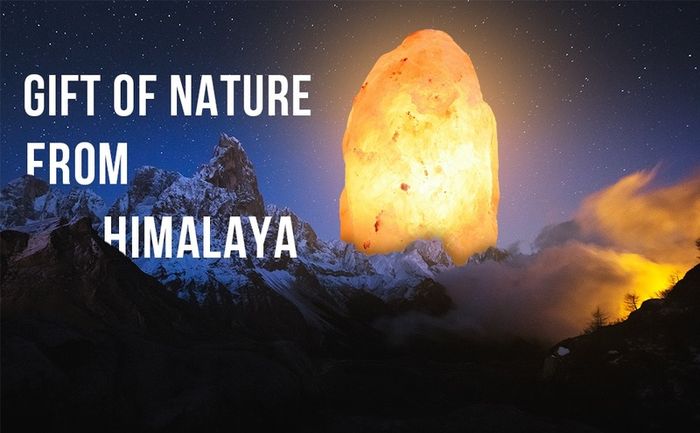 Himalayan Original 7 Multi Coloured Himalayan Salt Lamp