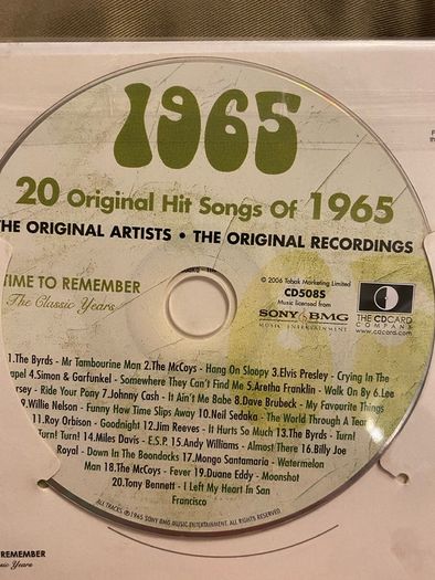 Birthday cd 1965