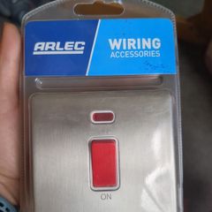 Metal screwless switch