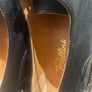 Black leather shoes Image 2