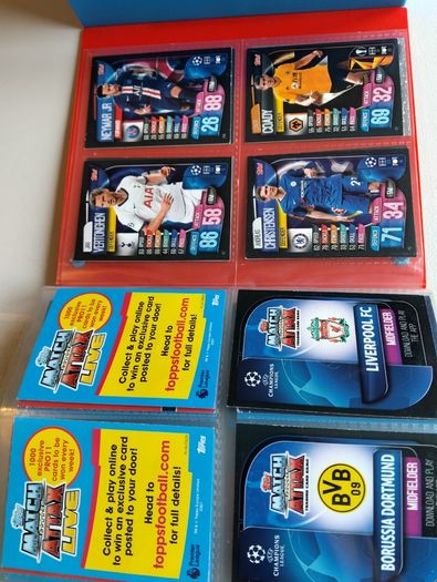 Match Attax 15/16 in Binder.  (Other seasons also)
