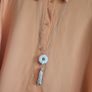 & other stories tangerine buttoned long sleeve blouse Sz  S (Fit 10-14 UK) - Bnwot Rrp 59.99 Image 5
