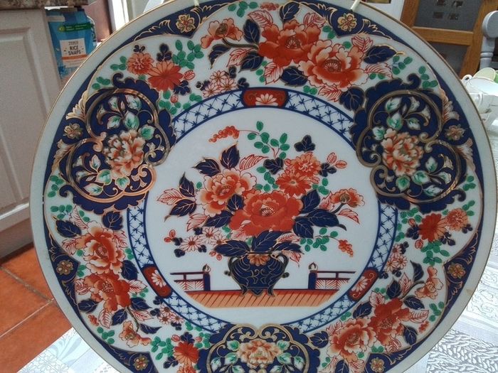 Three Asian Display Plates