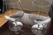 Extra large Brandy  glasses 6" inches H by 4" inches in width