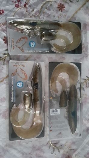 Savage Gear 3D hard eel tail bait 25cm 109g