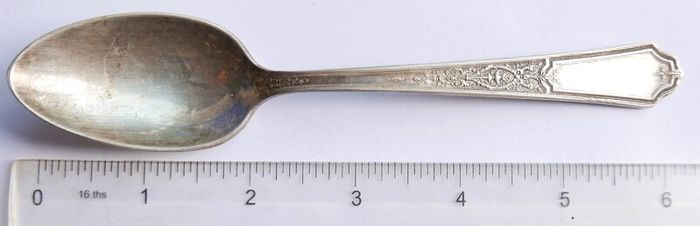 Vintage 1847 Rogers Bros silver-plated decorative spoon