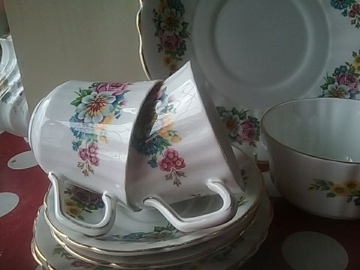 Royal Tara Part China Teaset
