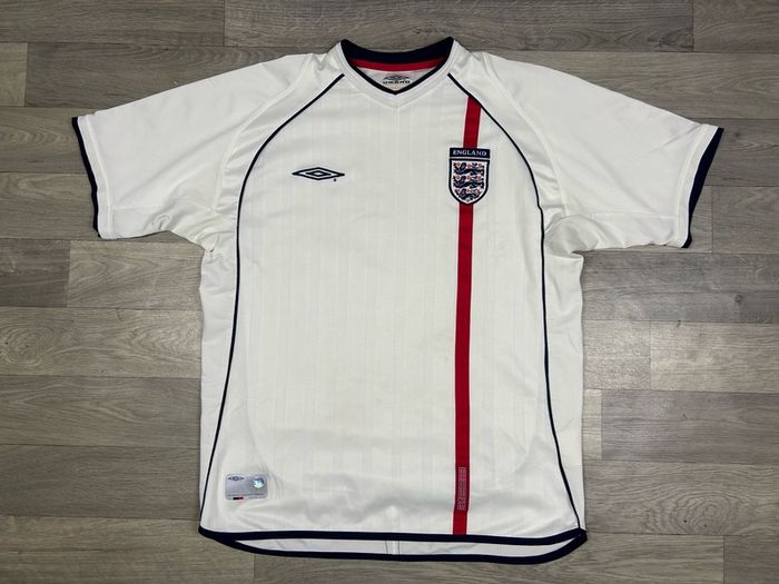 Genuine Vintage 2001 Umbro England Hone a jersey Shirt Mens Large