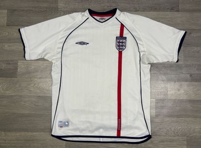 Genuine Vintage 2001 Umbro England Hone a jersey Shirt Mens Large