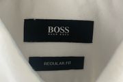 Hugo Boss Men's White Shirt. Size Small.
