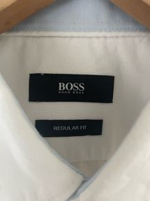 Hugo Boss Men's White Shirt. Size Small.