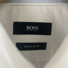 Hugo Boss Men's White Shirt. Size Small.