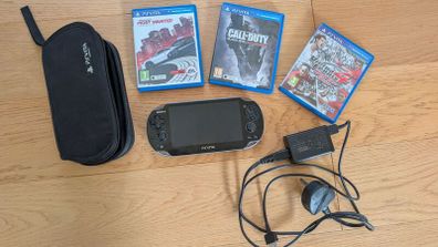 Playstation Vita + 3 games + 256GB micro SD card