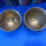 2 vintage brass planters Image 3