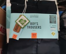 BNWT Navy School trouser age 8-9 and age , 9-10