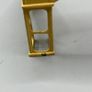 Hornby Dublo 5010 OO/HO Gauge Railway Footbridge Yellow Color Metal Bridge Boxed Image 8