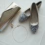 Gold Zara dress size XS(8-10) with matching heels and clutch Image 7