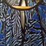 (New) Lipsy Blue Crinkle Top Size 12 Image 5