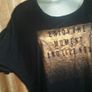 Black/gold oversize top size UK22/24 EUR50/52 Postage included Image 2