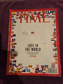 Time Magazine 2015 "Lost in the World"