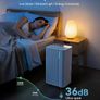 12L/Day Dehumidifiers for Home, Smart Electric Dehumidifier for Drying Clothes, Low Energy & Ultra-quiet, with Auto-Defrost & Humidity Sensor, 24-Timer, Continuous Drain Image 3