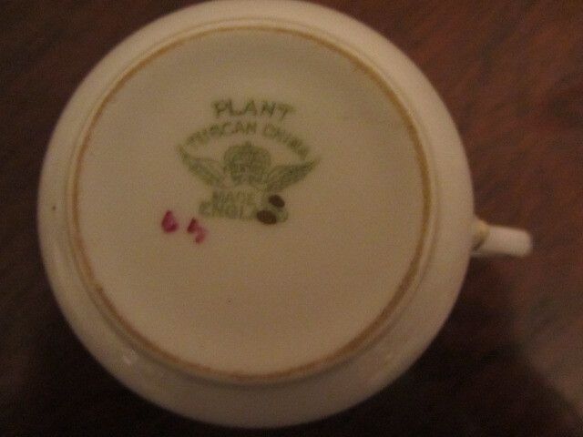 Adams Baltic Micratex Blue Rose Coffee Set