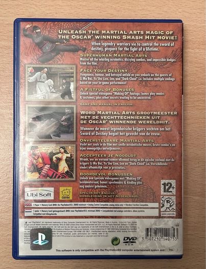 Crouching Tiger Hidden Dragon (PS2)