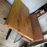 Oak rectangular dining table Image 3