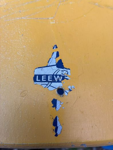 Vintage Leeway's child's rocking horse