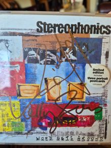 Stereophonics CD signed by Kelly and Richard