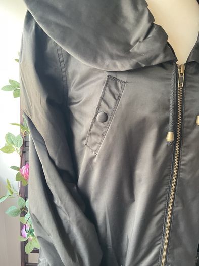 jacket miss selfridge shawl collar parka inspired jacket size 12