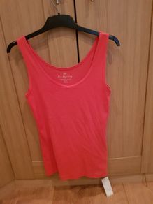 Ladies Bright Pink Vest Top