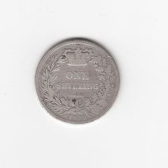 1839, 1/-, 92.5% Silver coin (no 356)