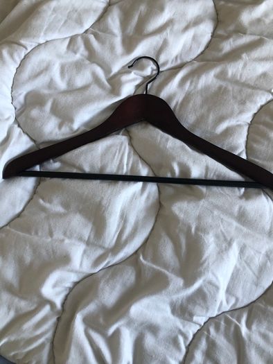 5 Wooden Clothes Hangers
