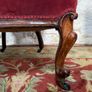 Victorian wallnut spoon back chair. Image 6