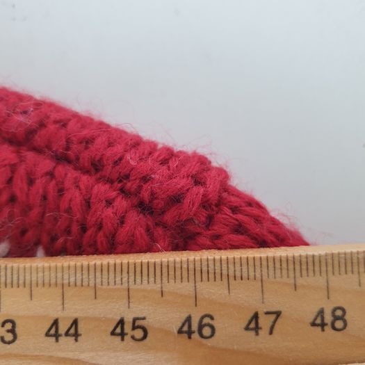 Christmas jumper men's XL red wool blend