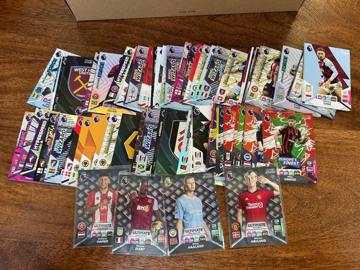 Topps Panini 4Kg / 1600+ football Cards Lot Bulk Bundle all different